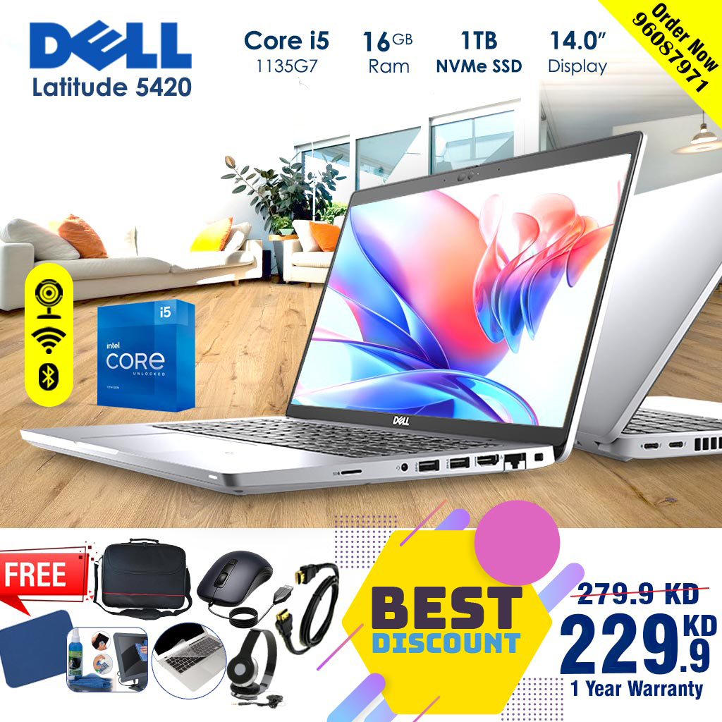 Dell-Latitude-5420-Core-i5-16GB-RAM-1TB-NVMe-SSD-14.0-inch